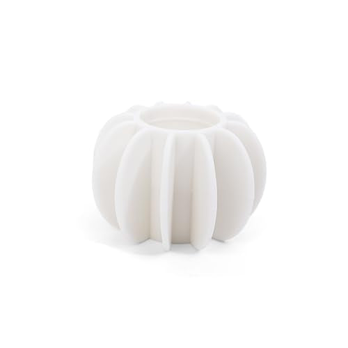1pcs Silicone Laundry Balls Reusable Anti-Winding Clothes Floating Lint Cleaning Ball Home Washing Machine Accessory (White) - color: White-d