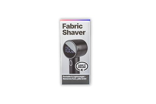 Fabric Shaver – Portable & Lightweight Lint Remover – Removes Fuzz, Pills & Lint – Rechargeable, Fabric Defuzzer for Sweaters, Blankets & Upholstery and Clothing