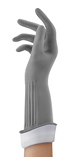 Playtex Living Reuseable Rubber Cleaning Gloves, Color May Vary (Small, Pack - 3)