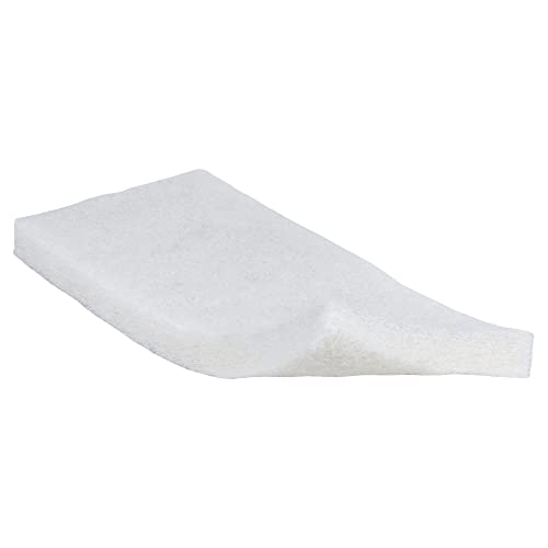 3M Commercial 4-5/8X10 Wht Clean Pad (Pack of 5) 8440 Scrub Pad