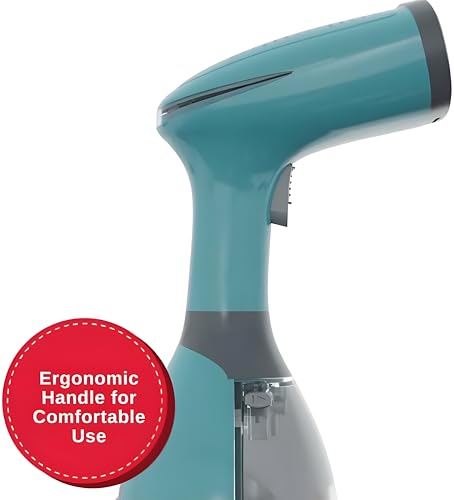 SINGER® Handheld Garment Steamer, 1500W Power, 280ml Detachable Water Tank