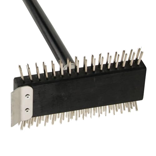 Winco 30" Wire Stainless Steel Brush with Handle - size: 30"