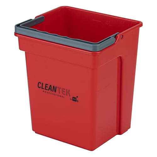Restaurantware 4 qt Red Cleaning Bucket - color: Red, size: 4 Quarts