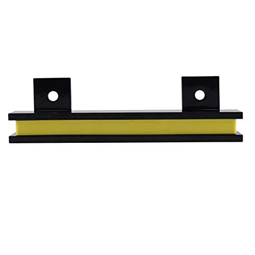 Master Magnetics 6" Magnetic Bar Tool Organizer - Easy to Install Magnet Storage Holder for House, Garage, Shed, or Job Site - Black Powder Coat - color: Black Powder Coat, size: 6"