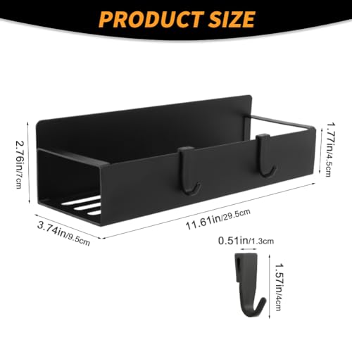 2 Pcs Magnetic Aerosol Spray Can Holder,Wall Mounted Toolbox Bottle Rack