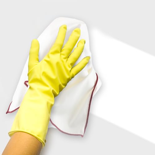 5 Pcs Wine Glass Polishing Cloths Large Microfiber Cleaning Cloths 20 x 14 Inch Lintless Towels for Drying Wine Glasses Cleaning Window Stemware Dishes Glassware (5 Colors)