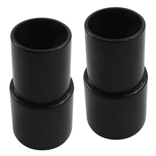 2 Pcs Vacuum Hose Adapter 35mm(1-3/8") to 31mm(1-1/4") Black - size: Kit 1 (2 pcs)