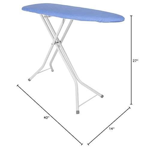 40-Inch Folding Ironing Board, Adjustable 30-36 in