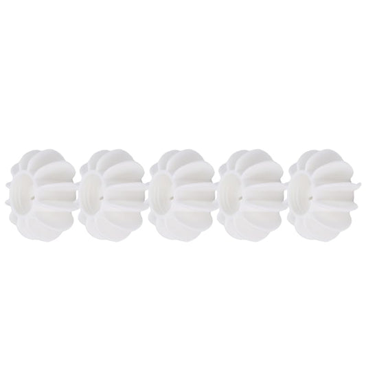 5Pcs Silicone Laundry Balls Reusable Anti-Winding Clothes Floating Lint Cleaning Ball Home Washing Machine Accessory,Grey (L-6 * 6 * 4cm) - color: D
