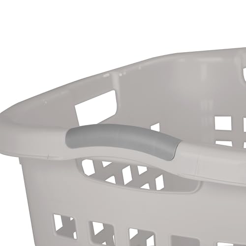 Sterilite Ultra Easy Carry Hamper, Laundry Basket Organizer, 4-Pack - color: Gray Pumice