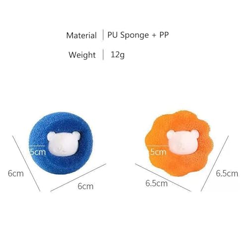 10 Pcs Box-Packed Pet Hair Remover for Laundry