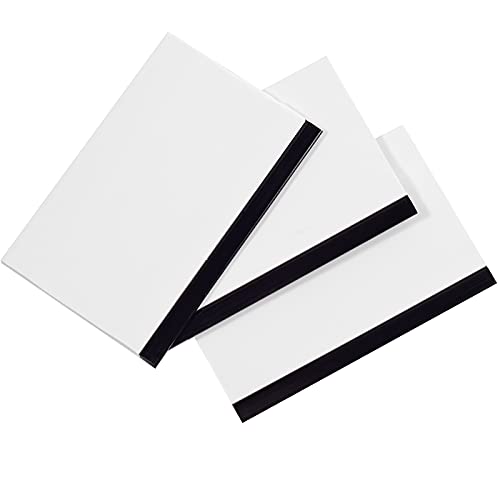 3-inch Screen Printing Squeegee with Soft Rubber, Tiny Flexible Block Scraper for Car Mirror, Vehicle Side Rear Glass, Removing Water and Rain, Pack of 3