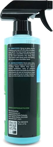 3D Glass Cleaner - Ready to Use, Tint Safe, Streak Free Glass Cleaner - 16oz. (Pack of 2) - size: 16 Fl Oz (Pack of 2), style: Pint