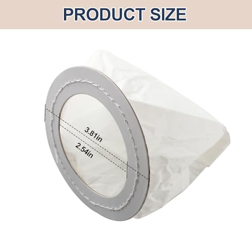 DVP-26RP Disposable Bags Fit for MetroVac Vacuum Pro Cleaning Systems 7 Pcs