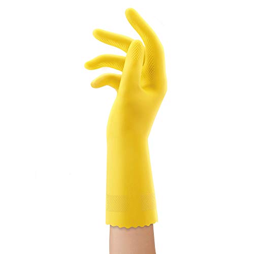 Playtex HandSaver Reuseable Rubber Cleaning Gloves (X-Large, 6 Pairs), Everyday Protection Reusable Household Gloves