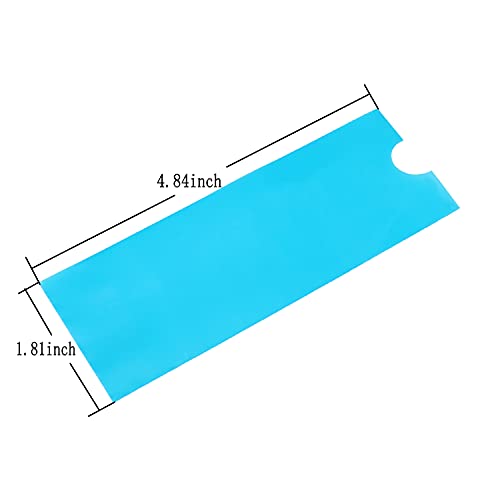 200PCS Pen Covers,Machine Sleeves Waterproof Disposable Blue Bags Clear Covers for Machine Pen