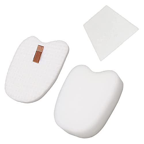 2 Pack Foam & Felt Replacement for Shark HV345, HV343AMZ, HV320, HV321, HV322, HV324Q, HV325, UV330, UV370, UV371, UV422, UV425, UV480, ZS350, ZS351, ZS352, ZS362. Part XPMFK320&1084FTV320