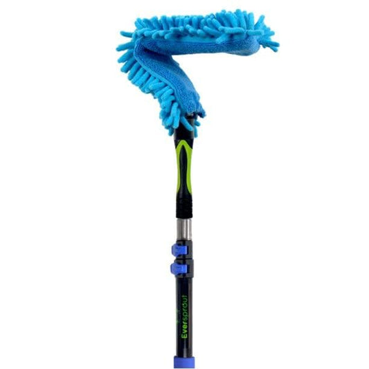 EVERSPROUT Ceiling Fan Duster with 3 Foot Pole, Bendable Microfiber Cleaner - size: 3 Foot