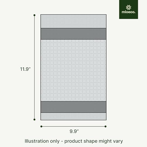 mioeco 24 Pack Reusable Kitchen Paper Towels, Organic Multicolor Cloths - size: 24 Pack Blush Harmony