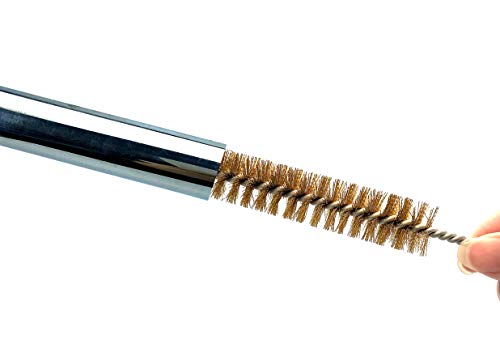 Pipe Cleaning Brush Set with Brass Bristles