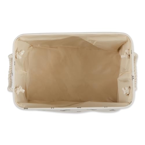 Bone Dry Pet Storage Collection Paw and Bone Print, Medium Rectangle, 16x10x12, Gray - color: Gray, size: Medium Rectangle, 16x10x12"