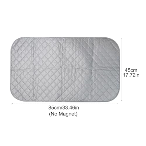 Foldable Tabletop Ironing Mat 33.5"x17.7", Ironing Board Alternative - color: 33.46x17.72inch, size: No Magnet