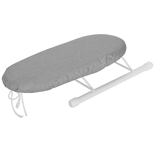 Portable Travel Ironing Board Compact Folding with Cotton Cover Heat Silver Cloth for Home Dorm Small 10 2 by 4 3 Inch