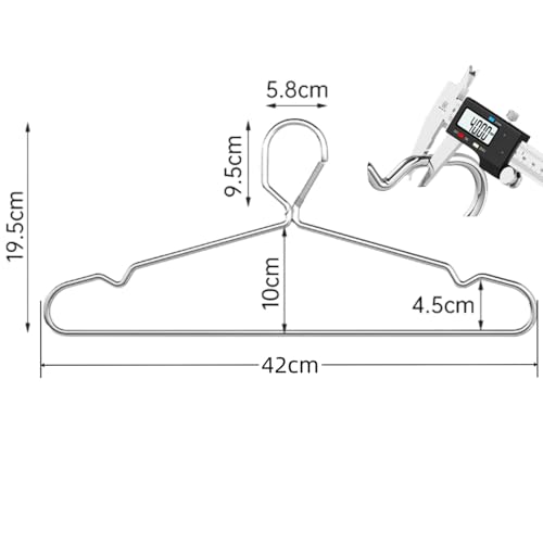 4mm Lockable Clothes Hanger Heavy Windproof RV Coat Hanger