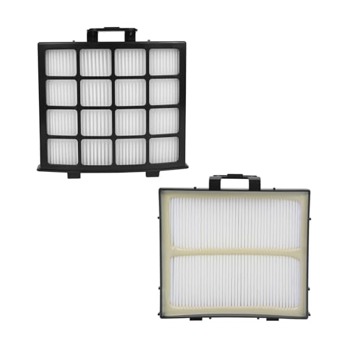 AZ2002 Vacuum Filter Replacement for Shark AZ2000 AZ2000W AZ2002 UV2500 Vertex DuoClean PowerFin Upright Vacuum, 2 Post-Motor Filters, 4 Foam Felt Filters, Part# XHFAZ2000 & XFFKAZ2000 - size: Shark AZ2000 2 HEPA 4 Foams Felt Filters
