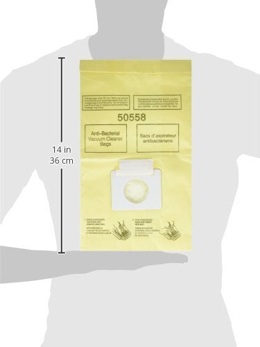 Envirocare Replacement Vacuum Bags Compatible with Kenmore Canister Type C/Q. 5055, 50557 and 50558 Panasonic Type C-5 Vacuums,15 pack