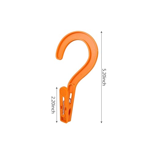 Laundry Hooks Boot Hangers Plastic Clothes Pins Hanger Clips for Bathroom Travel Portable Multicolor (24Pcs) - color: Multicolor 24pcs