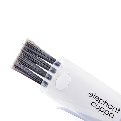 3 in 1 Cup Lid Cleaning Brush, Gap Cleaner, White - color: White