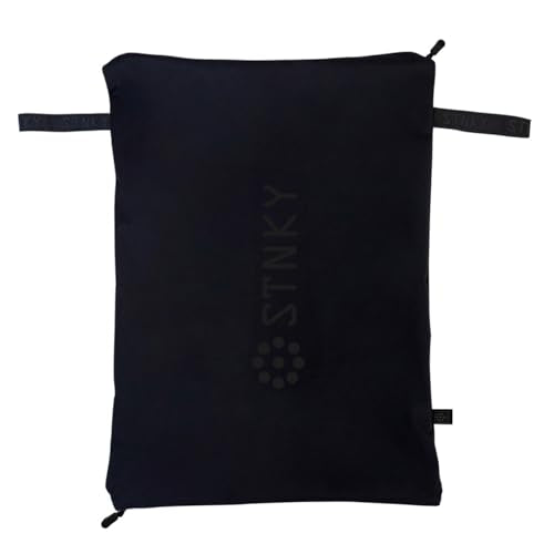 STNKY Bag Pro - Laundry Bag - Wash Bag for Health Workers, Sports, Fitness & Travel (XL, Black) - color: Black, size: X-Large
