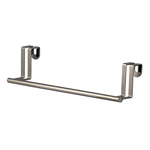 Spectrum Diversified 76471 Over-The-Door Towel Holder, Brushed Nickel