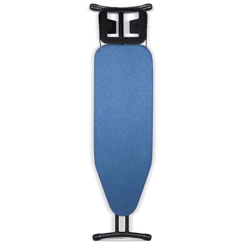 Duwee 12"x36" Ironing Board with Heat Resistant Cover Thicken Felt Pad - color: Blue