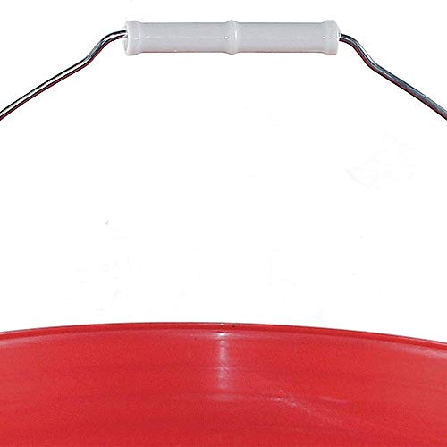 AFF Heavy Duty 5 Gallon Bucket with Lid, Red, 1 Pack, AFFBUCKET