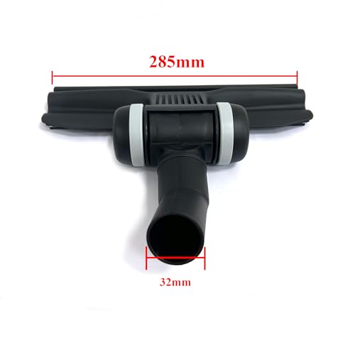 1 1/4" 32mm Replacement Brush Compatible with Universal Vacuum Cleaner Brush Head Ultra-Thin with Big Wheel Crevice Tool