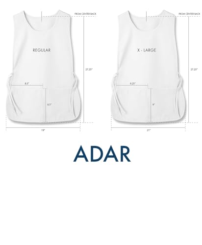 Adar Universal Cobbler Apron 3 Pack - Unisex Cobbler Apron - color: Navy, size: Standard