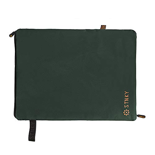 STNKY Bag Pro - Laundry Bags with Zips, Handles and Internal Mesh Bag for Travel, Yoga, Healthcare, Gym Kit, Laundry (Standard, Forest Green) - color: Forest Green, size: Standard