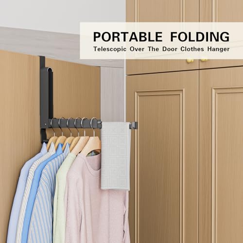 Over The Door Drying Rack, Space Grey, 1 Pack - color: Space Grey