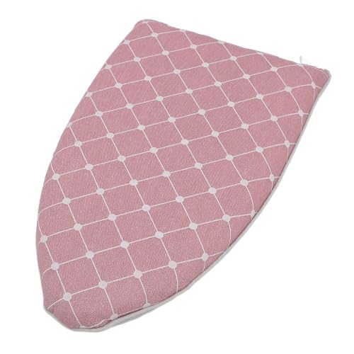 Limen Garment Steamer Ironing Mitt, Polyester Sponge Anti Steam Glove 5.9 x 1 x 9.4 in, Handheld Clothes Steaming Accessory for Clothing Care(Pink) - color: Pink
