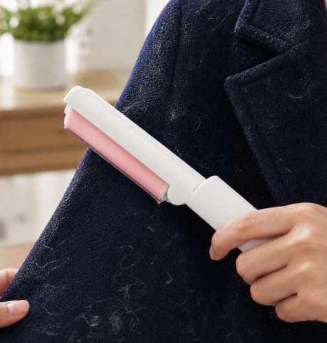 Pink Clothing Hair Remover Roller - color: Z11