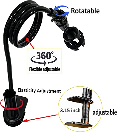 Pmsanzay Adjustable Flexible Iron Cord Minder, Ironing Board Cord Holder, Holds The Cord, Cord Out of The Way, Works Great to Stop The Cord from Getting in The Way. - No Irons, No Ironing Board