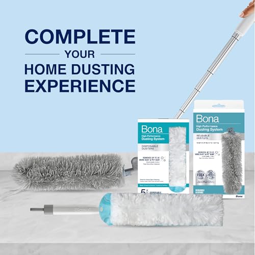 Bona Reusable Dusters - 2 Pack - High Performance Dusting System