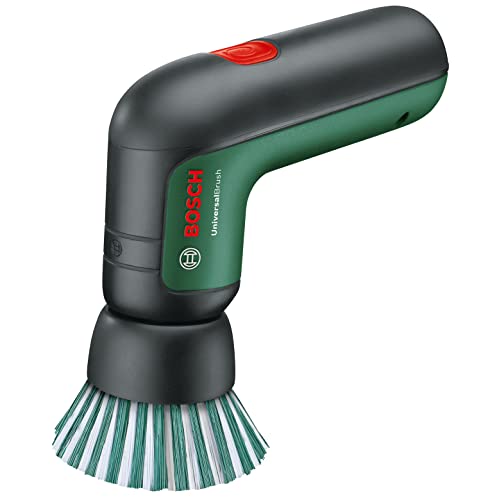Bosch DIY 3.6V Cordless Cleaning Kit (Body, Hard, Detail Brush, Pad Holder, Hard, Soft Polishing Pad, Micro USB Cable) - Waterproof, Cleaning Function