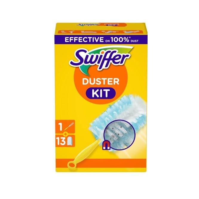 Swiffer Duster Starter Kit + 13 Wipes - size: Griff + 13 Tücher