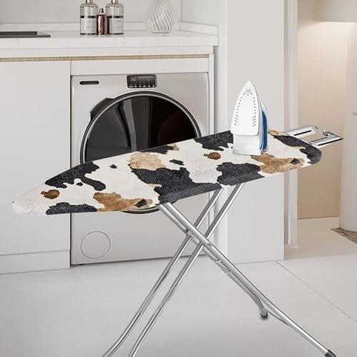 Iron Board Covers Standard Size Padding Decorative Protector for Most Iron Boards Ironing Pad Cover Ironing Board Cover Cow Prints - color: Cow Prints