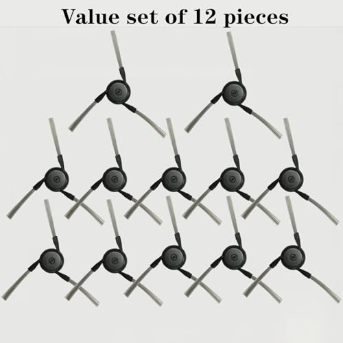 12 PCS Side Brush Replacement Compatible with Dreame X50 Ultra/D20 Pro Plus