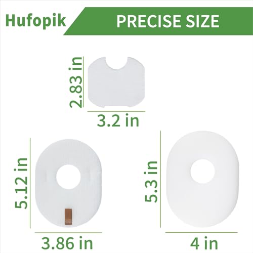 3 Pack HV300 Replacement Filters suitable for Shark Rocket HV300, HV300W, HV301, HV302, HV303, HV305, HV308, HV310, UV450 - color: 3 Pack