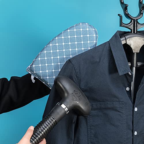 Garment Steamer Ironing Gloves Anti Steam Glove Heat Resistant Garment Steamer Mitt, Garment Steam Accessories for Clothes,Blue - color: Blue